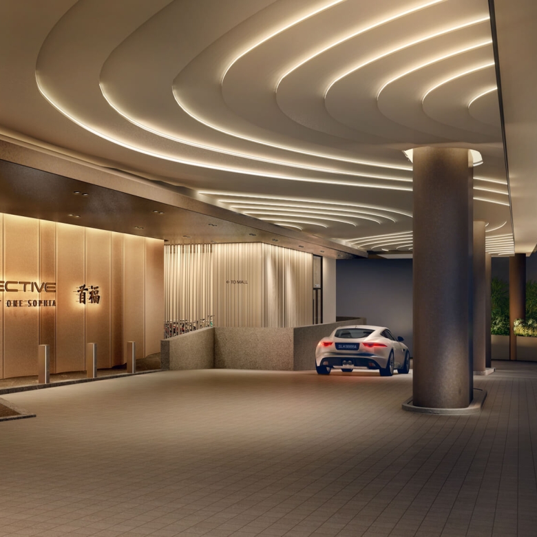 One Sophia Residential Drop-Off