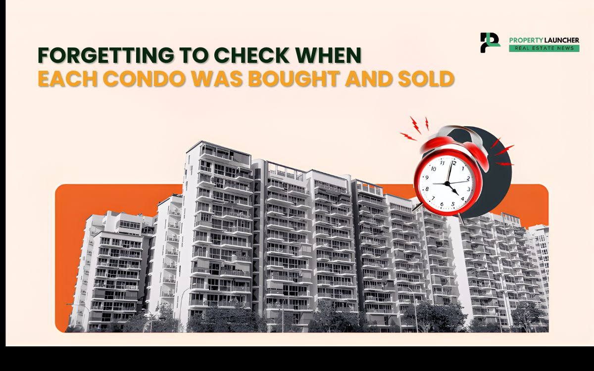Condo Prices: Forgetting to Check When Each Condo Was Bought and Sold