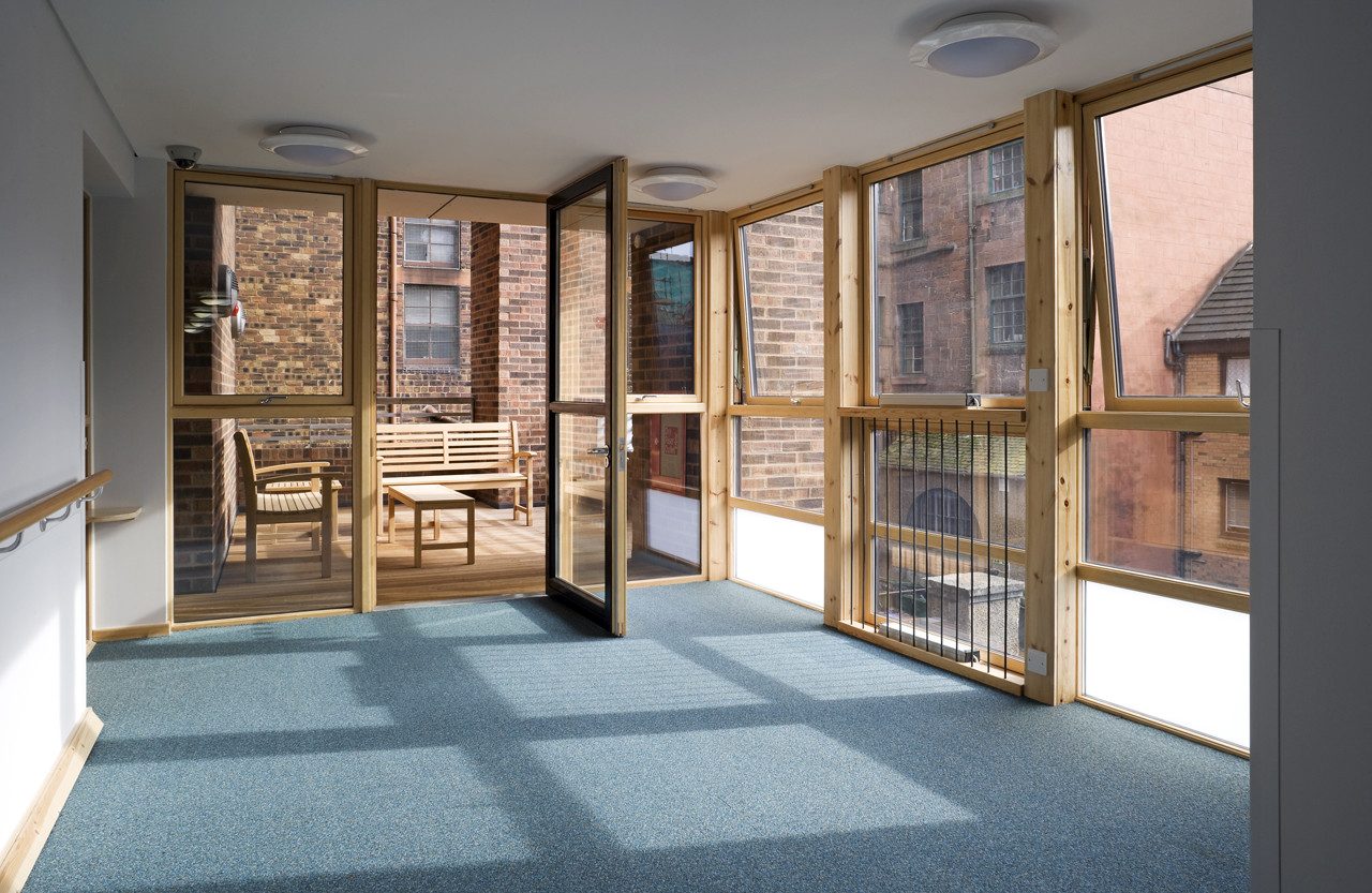 Make it easier to get help (and harder to be “out of sight” in a big house)