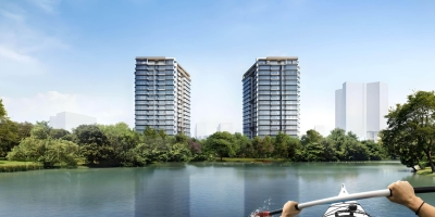 The LakeGarden Residences View From Far