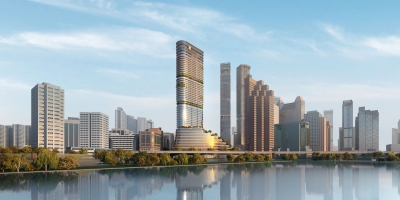 tanjong-pagar-condo-newport-residences-Aerial-View-from-Sea-singapore